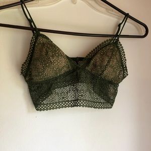 VS GREEN BRALETTE